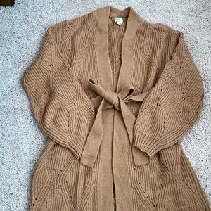 Women’s tie cardig